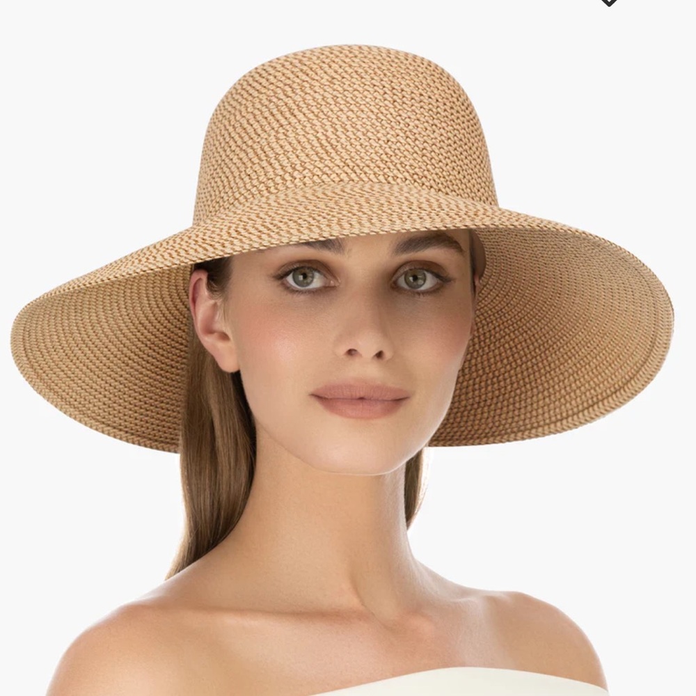 NWOT Eric Javits Hampton straw sun hat